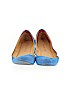 Talbots 100% Leather Solid Blue Flats Size 5 - photo 2