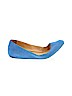 Talbots 100% Leather Solid Blue Flats Size 5 - photo 1