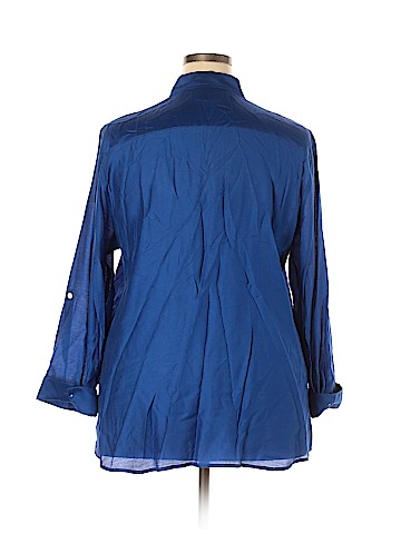 Chico's Long Sleeve Button-Down Shirt (view 2)