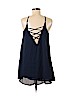 TOBI 100% Polyester Blue Sleeveless Blouse Size M - photo 2