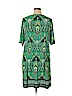 DressBarn Green Casual Dress Size 16 - photo 2
