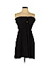 Elizabeth and James 100% Silk Black Cocktail Dress Size 6 - photo 1
