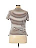 Per Se By Carlisle Silver Short Sleeve Top Size XL - photo 2