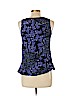 DKNY Purple Sleeveless Blouse Size L (petite) - photo 2