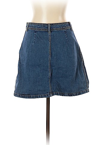 Zara Denim Skirt (view 2)