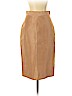 J. Mendel 100% Silk Tan Silk Skirt Size 4 - photo 1