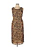 Sag Harbor 100% Polyester Brown Casual Dress Size 14 (petite) - photo 1