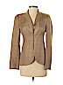 AKRIS 100% Silk Tan Silk Blazer Size 4 - photo 1