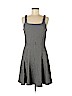 Bordeaux Black Casual Dress Size M - photo 1