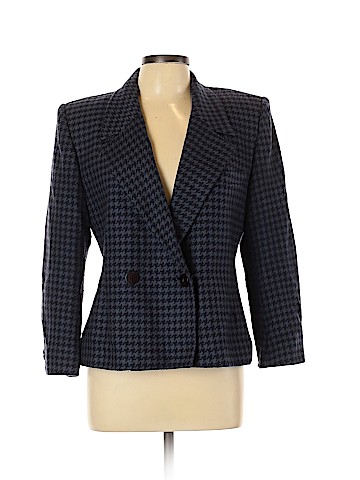 Linda Allard Ellen Tracy Wool Blazer (view 1)