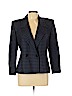 Linda Allard Ellen Tracy Blue Wool Blazer Size 12 (petite) - photo 1