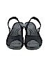 Crocs Solid Black Wedges Size 7 - photo 2