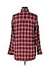 Madewell Red Long Sleeve Button-Down Shirt Size M - photo 2