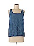 Ann Taylor LOFT Outlet 100% Lyocell Blue Sleeveless Blouse Size M (petite) - photo 1