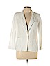 Christian Dior 100% Rayon White Blazer Size 10 - photo 1