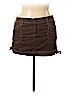 L.e.i. 100% Cotton Solid Brown Skort Size 17 - photo 1