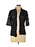Eileen Fisher 100% Wool Black Wool Cardigan Size L (petite) - photo 1