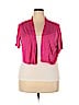 Lane Bryant 100% Rayon Pink Shrug Size 18 - 20 Plus - photo 1