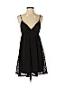 Express 100% Polyester Black Casual Dress Size S (petite) - photo 1