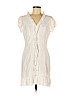 Aqua White Casual Dress Size M - photo 1