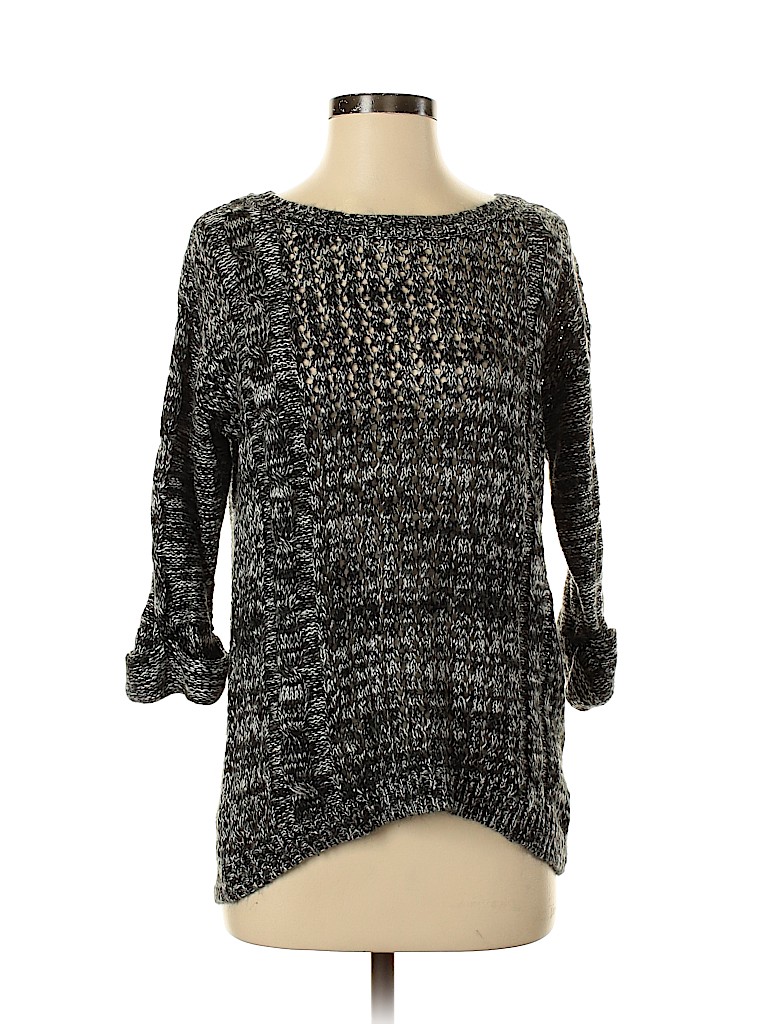 JJ Basics 100% Acrylic Solid Gray Pullover Sweater Size M - 77% off ...
