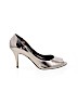 Solanz Silver Heels Size 8 - photo 1