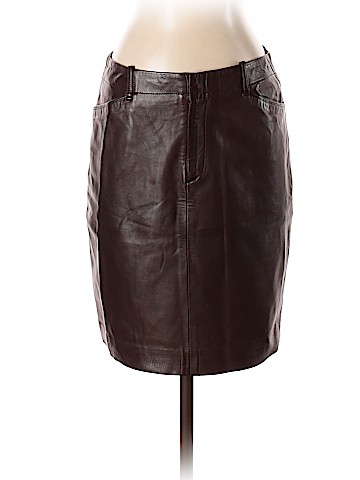 Ralph Lauren Collection Leather Skirt (view 1)