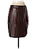 Ralph Lauren Collection 100% Lambskin Brown Leather Skirt Size 2 - photo 2