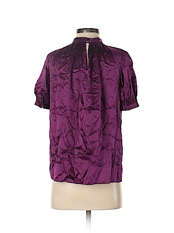 Proenza Schouler Short Sleeve Silk Top (view 2)