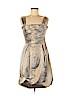 Diane von Furstenberg Gold Cocktail Dress Size 6 - photo 1