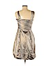 Diane von Furstenberg Gold Cocktail Dress Size 6 - photo 2
