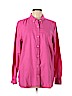 Gap 100% Cotton Pink Long Sleeve Button-Down Shirt Size XL - photo 1