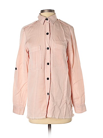Zara Long Sleeve Button-Down Shirt (view 1)