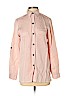 Zara Pink Long Sleeve Button-Down Shirt Size S - photo 1