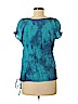 St. John's Bay Blue Short Sleeve Blouse Size S (petite) - photo 2
