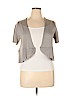 Lane Bryant Outlet 100% Acrylic Gray Cardigan Size 14 - 16 Plus - photo 1