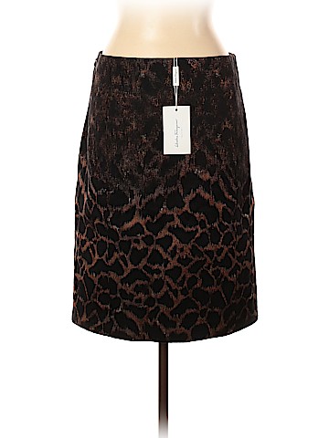 Salvatore Ferragamo Silk Skirt (view 2)