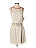 Julienne W. Tan Casual Dress Size S - photo 1
