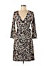 BCBGMAXAZRIA Brown Casual Dress Size M - photo 1