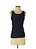 Ann Taylor LOFT Outlet 100% Cotton Blue Sleeveless Blouse Size XXS (petite) - photo 1