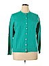 Lands' End Teal Cardigan Size XL - photo 1