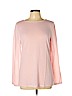 Ann Taylor Pink Long Sleeve Top Size L - photo 1