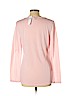 Ann Taylor Pink Long Sleeve Top Size L - photo 2
