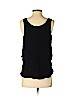 Ann Taylor LOFT Outlet 100% Rayon Black Sleeveless Blouse Size S - photo 2