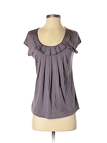Banana Republic Short Sleeve Silk Top (view 1)