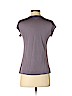 Banana Republic Purple Short Sleeve Silk Top Size XS - photo 2