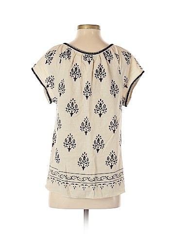 Velvet Short Sleeve Blouse (view 2)