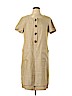 Oscar De La Renta Tan Casual Dress Size 10 - photo 1