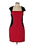 Nicole by Nicole Miller Red Cocktail Dress Size L - photo 1