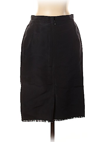 Oscar De La Renta Silk Skirt (view 2)
